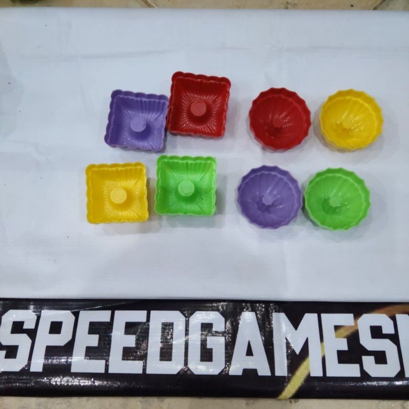 1pcs Cetakan Kue Putu Ayu Bolu Kukus agar agar jelly plastik petak bulat bintang love