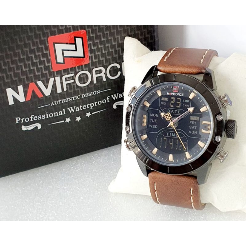 GROSERBA GROSIR Jam Tangan Pria Naviforce 9153 Original