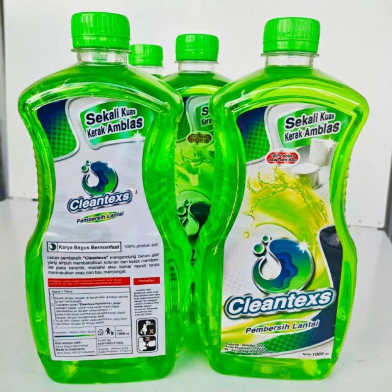 Cleantex Pembersih kamar mandi &amp; Porcelen Ukuran 1Liter