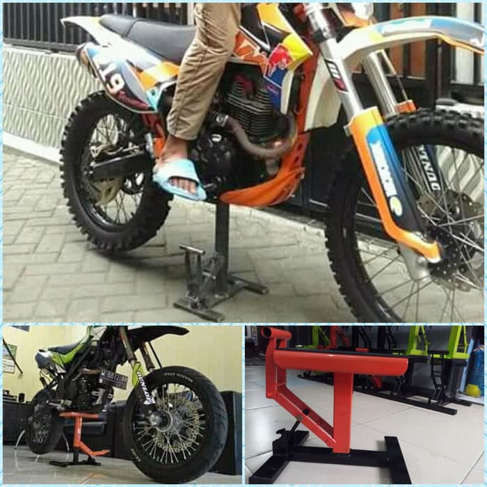 STANDAR PADDOCK MOTOR TRAIL &amp; SUPERMOTO (JACKSTAND)|jack stand klx,dtr