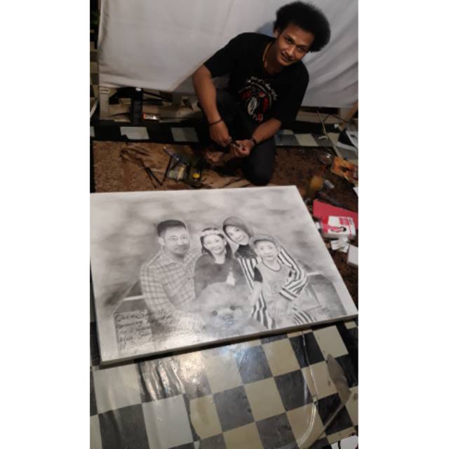 

Lukisan Pensil handmade