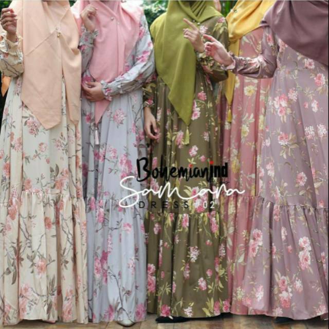 SAMARA Dress gamis vintage cantik