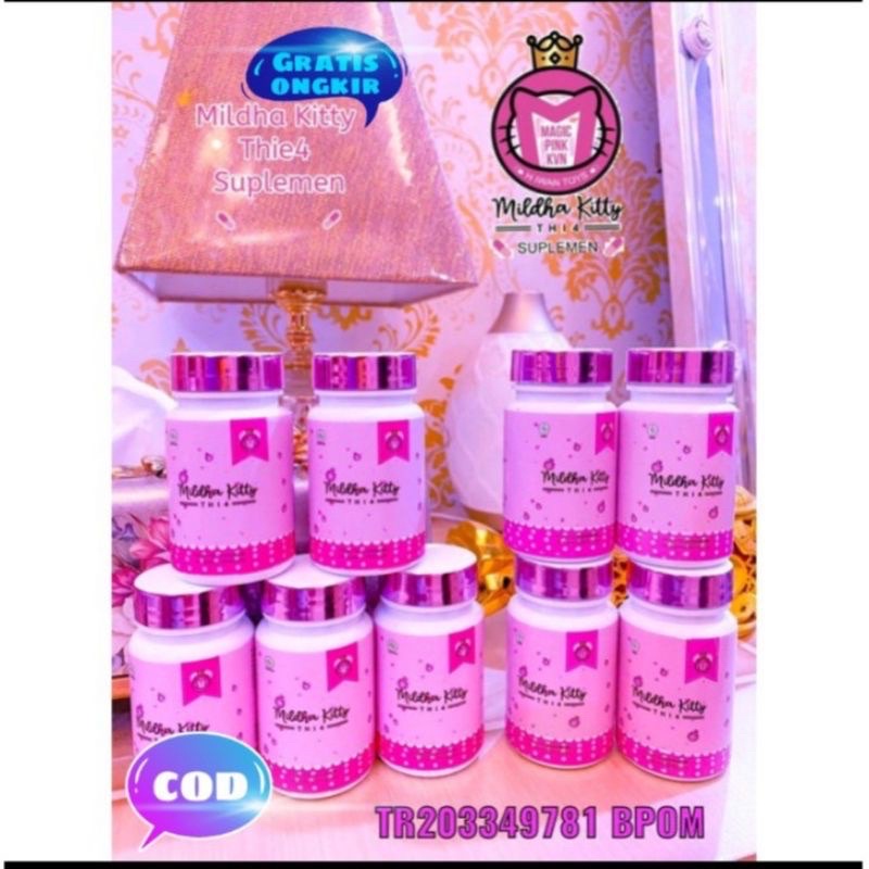 Pil Pelangsing Mildhakitty Original BPOM 30 Kapsul