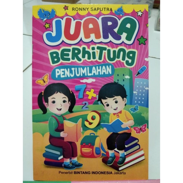 buku belajar membaca atau buku tk Buku Anak Pintar perkalian