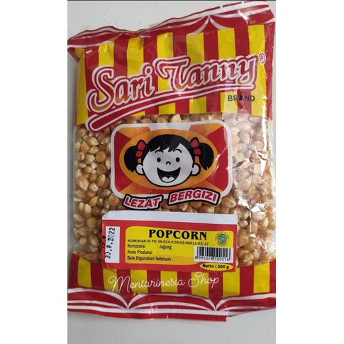 

Jagung Popcorn Mentah Sari Tanny 200 Gram