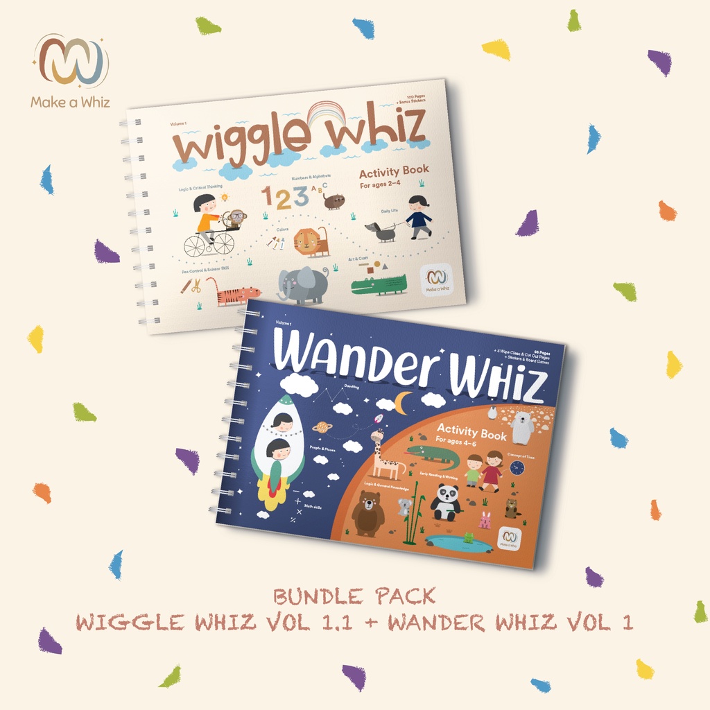 

Bundling Pack: Wiggle Whiz Vol 1.1 + Wander Whiz Vol 1.0