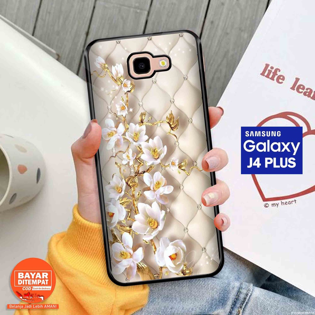 Untung Case Samsung J4 Plus [ Fold 31 ] - Hardcase Samsung J4 Plus  - Softcase Samsung J4 Plus - Cas