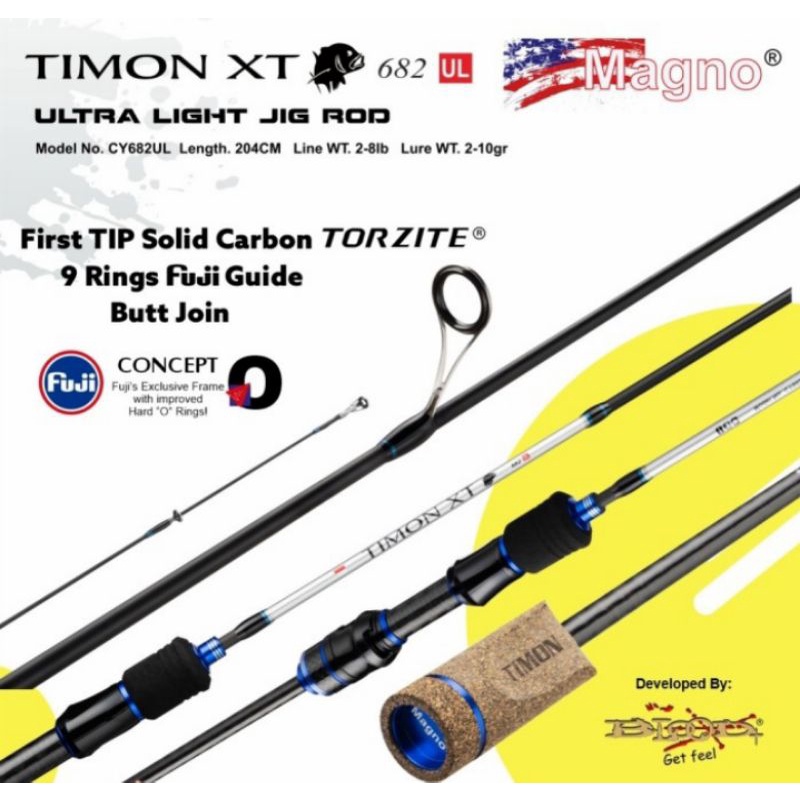joran ul blood magno xt timon 204cm 8lb