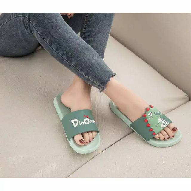 Sandal anak karet dino sandal karakter wanita