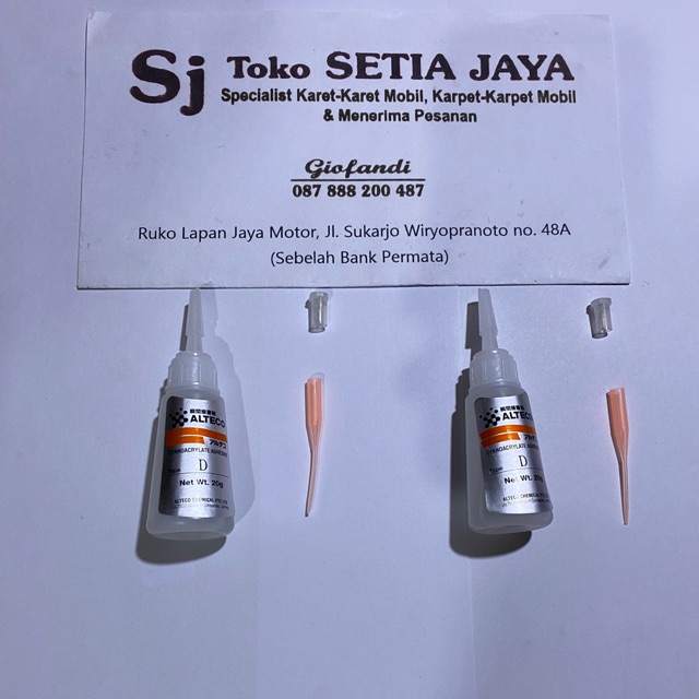

Lem alteco super glue 20gram
