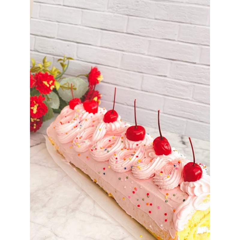 

vanilla swissroll cake