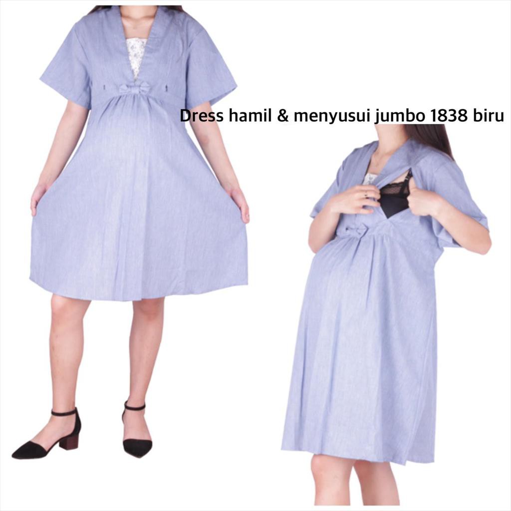 Baju Hamil Dress Jumbo 1838