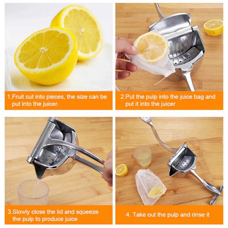 Alat Peras Jeruk Manual Jus Buah Juice Squeezer Alluminium Alloy