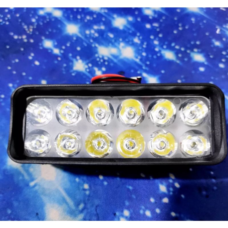 Lampu Tembak Sorot cree LED 12 mata cahaya standby waterproof Lampu Led