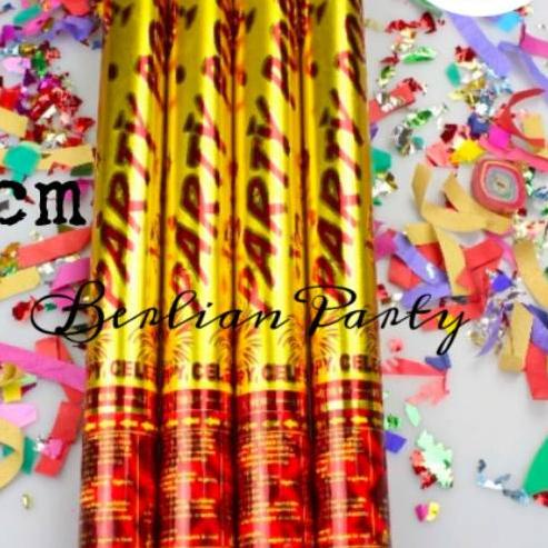☊ Party Popper 40 cm / Confetti / Serpihan kertas / Confetti 40cm ➨
