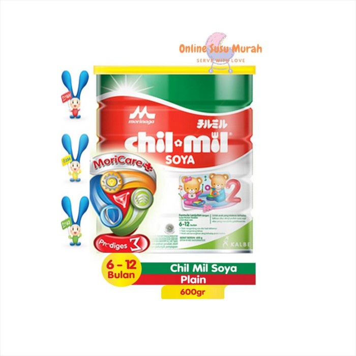 

CHILMIL SOYA 600 GR / SUSU ANAK 6-12 BULAN