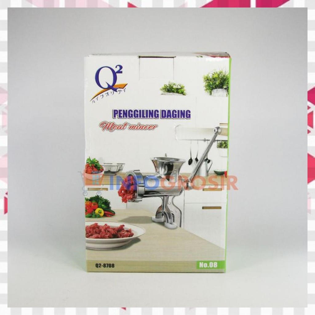 

Gilingan Daging, Kacang, Bumbu Q2-8710 No 10 Meat Mincer
