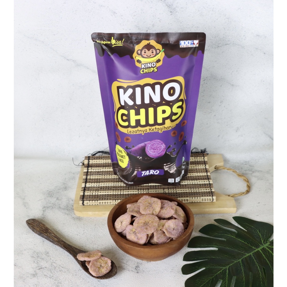 

Kino Chips| Cemilan keripik pisang - TARO