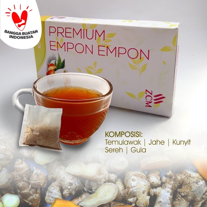 PREMIUM - Wedang Jamu Empon Empon Celup isi 15 / Minuman Tradisional Uwuh / Jamu Herbal