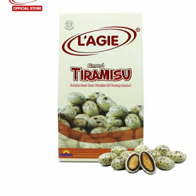 

L'agie Milk Chocolate Almond Tiramisu / 60G