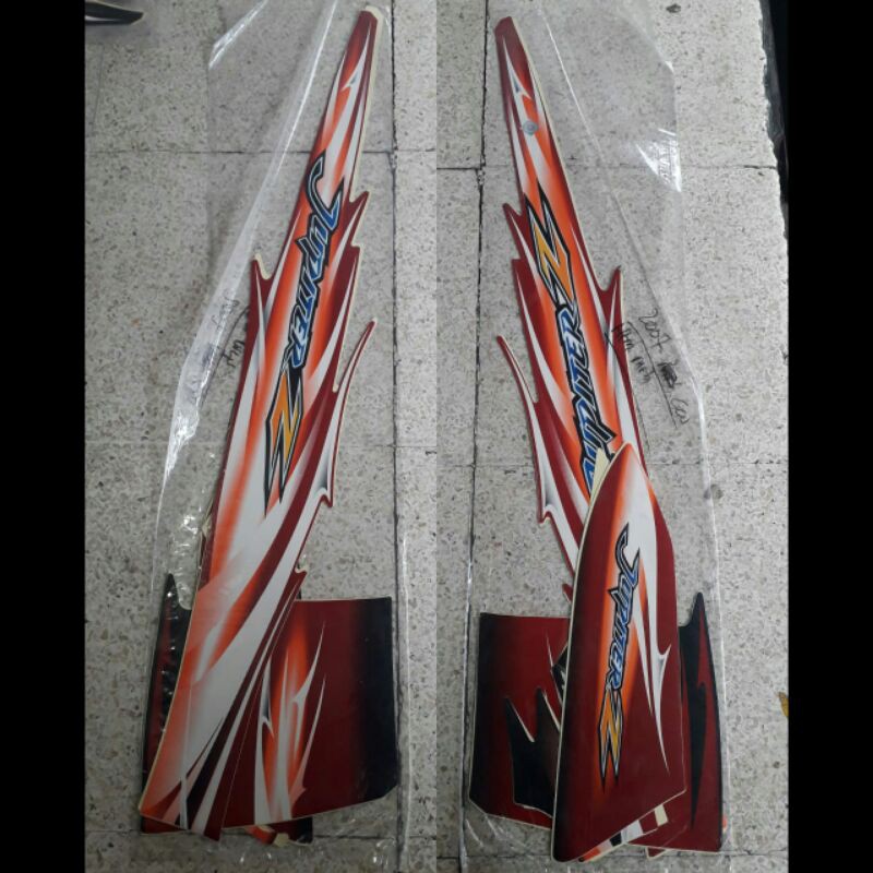 (Bisa cod)  Striping sticker body standar / Original yamaha Jupiter Z burhan tahun 2007-2008