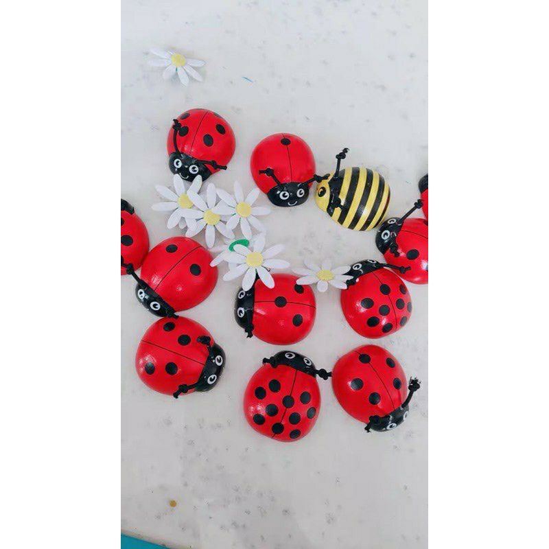 counting ladybug toys mainan berhitung anak