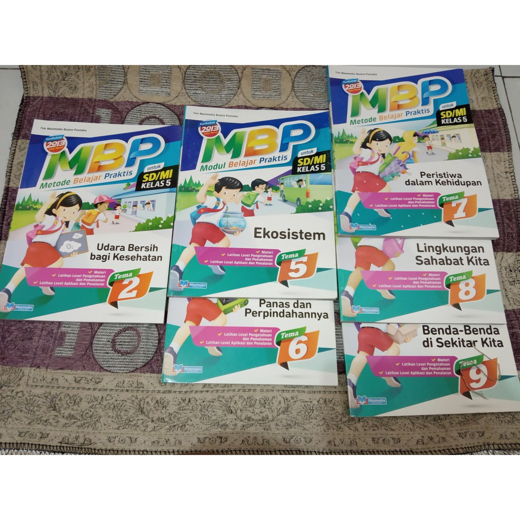 Buku MBP / Metode Belajar Praktis kelas 5