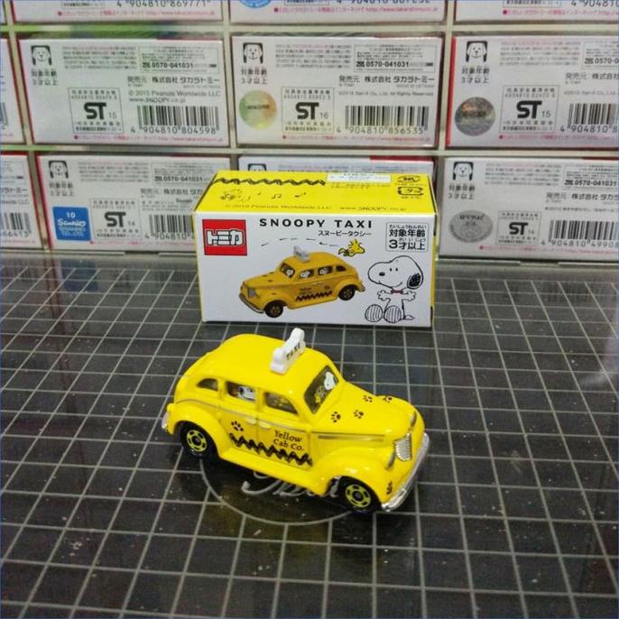 >>>>>] Tomica Universal Studios Japan Snoopy Taxi Yellow Cab Co