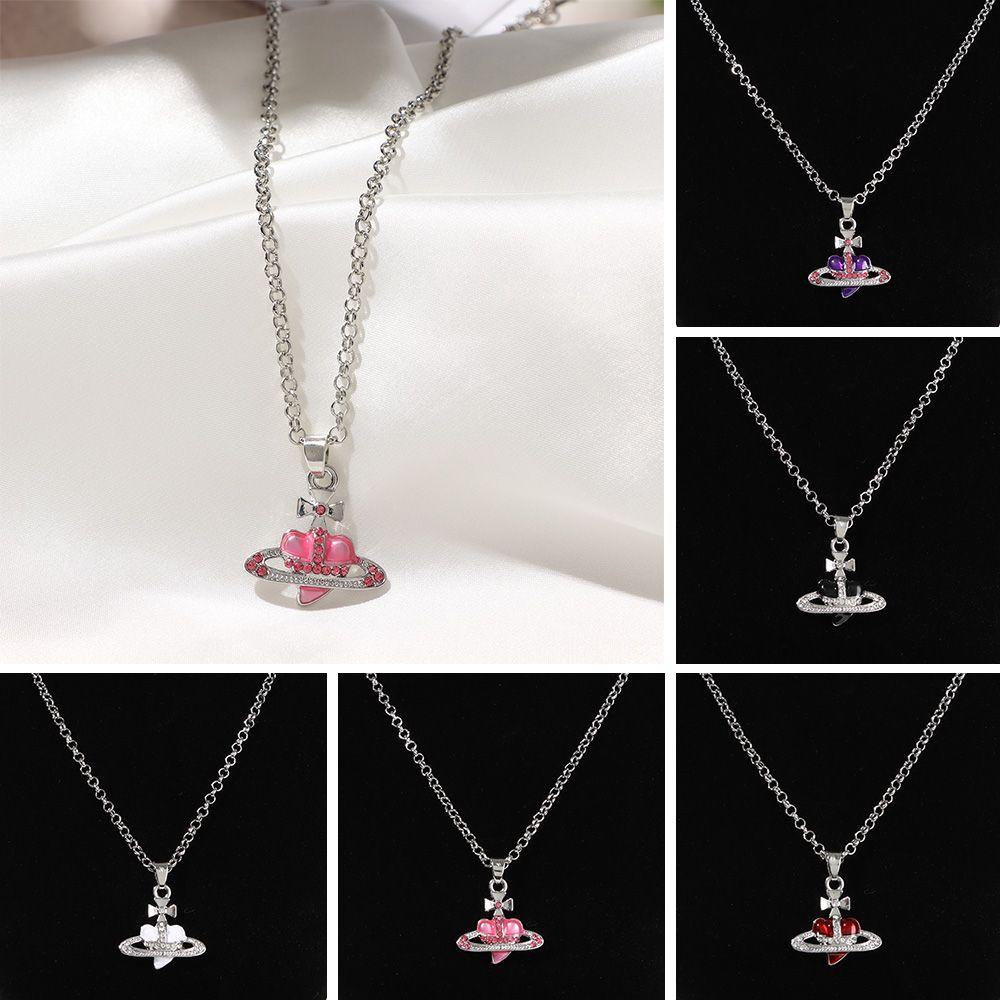 Lily Hati Kalung Pesta Pernikahan Kalung Mewah Untuk Wanita Wanita Hadiah Rantai Klavikula