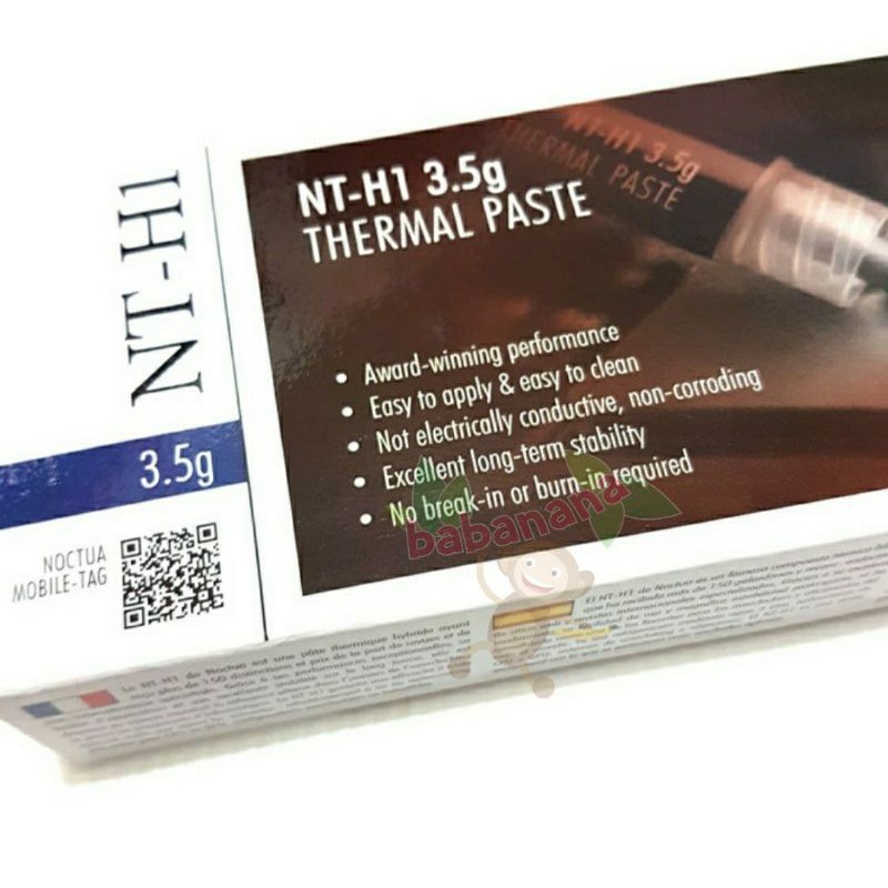 Noctua NT-H1 3.5g Original Thermal Paste Processor Pasta Prosesor nth1