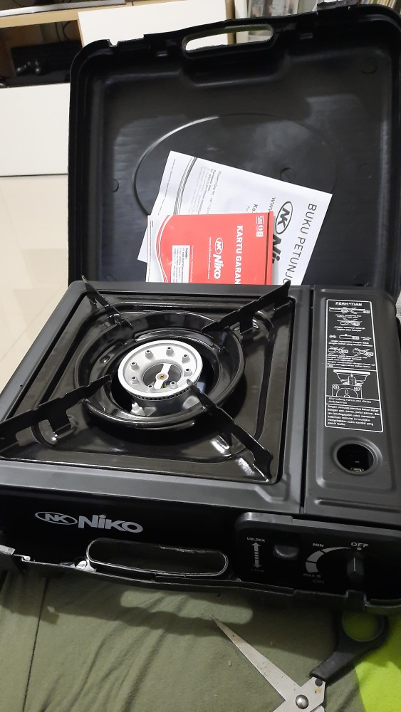 Progas Kompor Portable Mini 2 In 1 Kemping Bbq Gas Kaleng Tabung