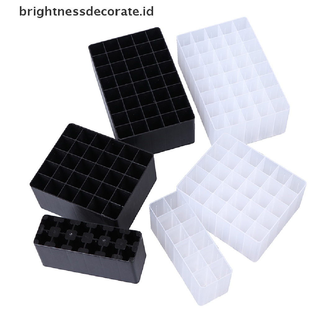 Rak Stand Holder Penyimpanan Kuas Pensil 12 / 30 / 40 Slot