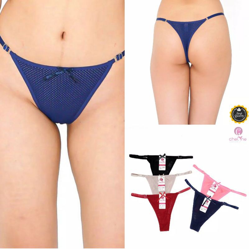 celana dalam g-string berpori 2802