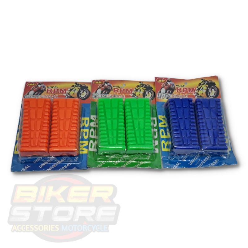 FOOTSTEP DEPAN WARNA FOOTSTEP KARET WARNA FOOTSTEP KARET UNIVERSAL SEMUA MOTOR