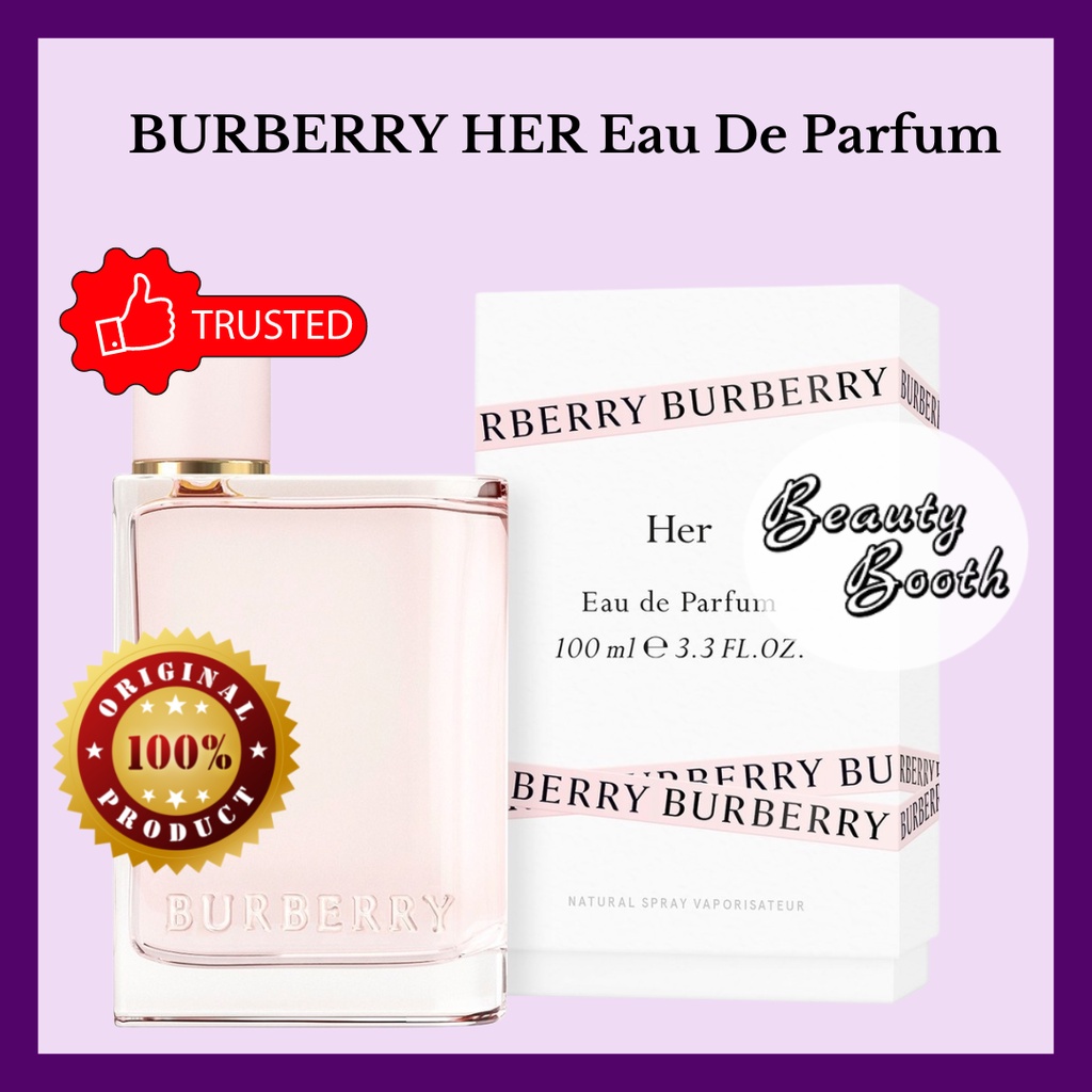 [BPOM] BURBERRY HER Eau De Parfum 100Ml