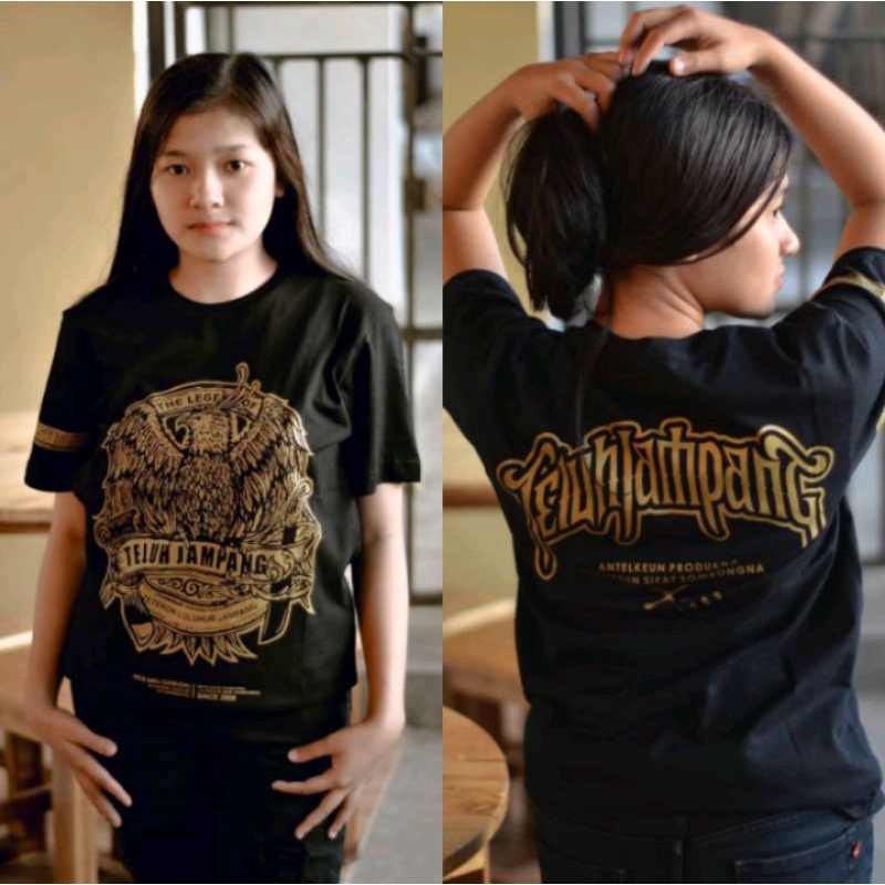 Kaos Teluh Jampang Motif Elang Jawa