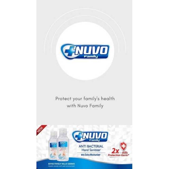 Nuvo hand sanitizer