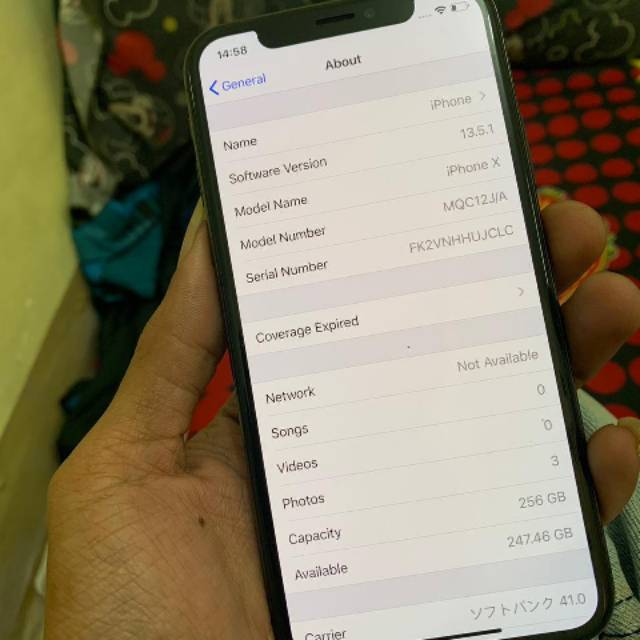Iphone X 256 bypass premium wifi only