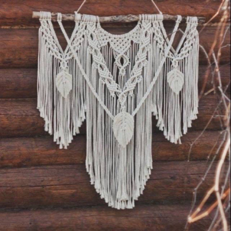 Macrame / Macrame boho / macrame wall hanging / hiasan dinding / dekorasi rumah