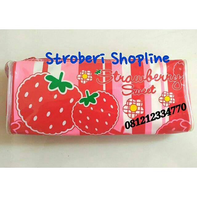 Tempat Pensil Strawberry