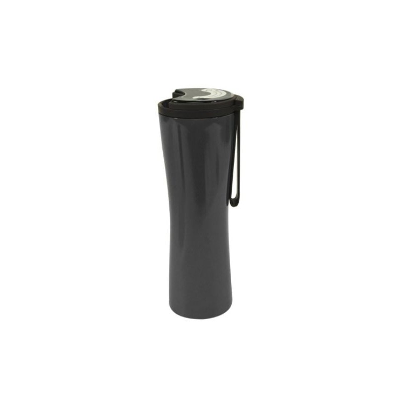 MOKA SMART TUMBLER/BOTOL VACUUM FLASK SMART 430 ML ABU ABU