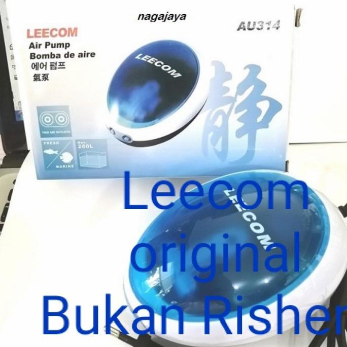 Leecom AU 314 aerator 2 lubang pompa udara aquarium super silent