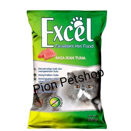 Excel Cat Food Dry Rasa Ikan Tuna 20kg