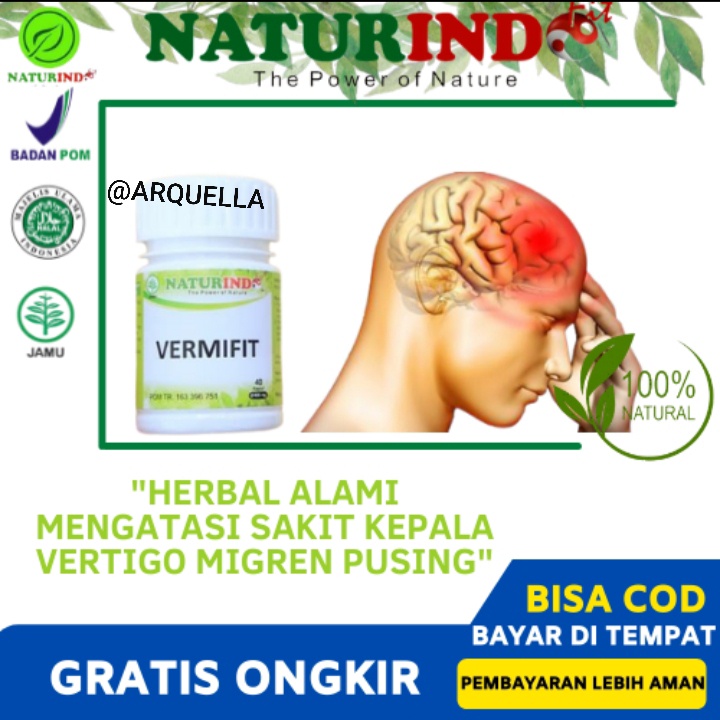 Jual Obat Herbal Sakit Kepala Ampuh Obat Vertigo Alami Migrain Herbal