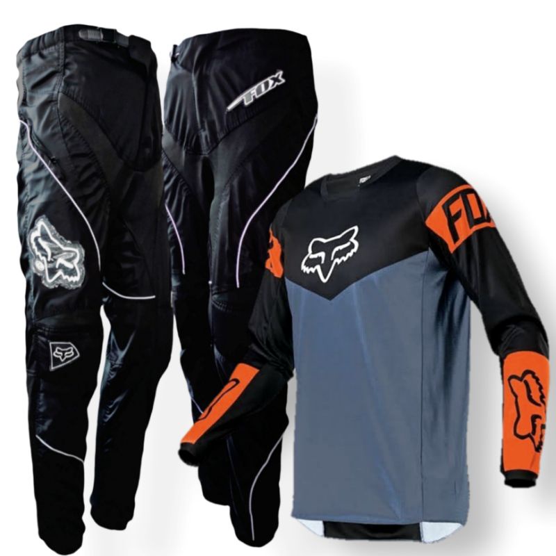 Setelan jersey celana cross trail Jerset motocross trabas