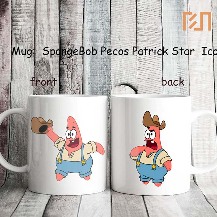 Mug SpongeBob Pecos Patrick Star Icon