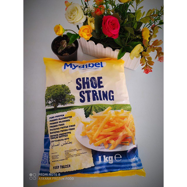 Mydibel Kentang Goreng Beku / Mydible 1Kg