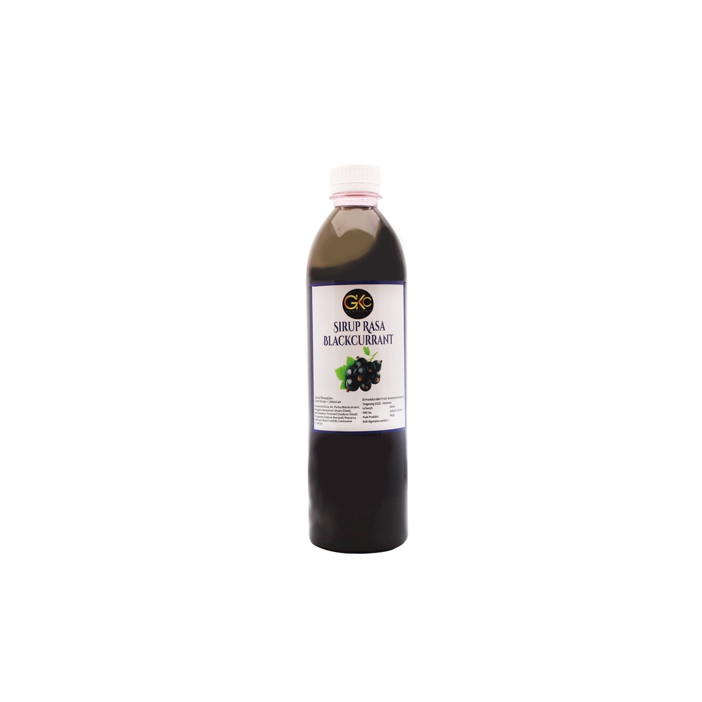 Sirup Blackcurrant / Blackcurrent Syrup Minuman GKC Heritage 640 ml (Import Quality)