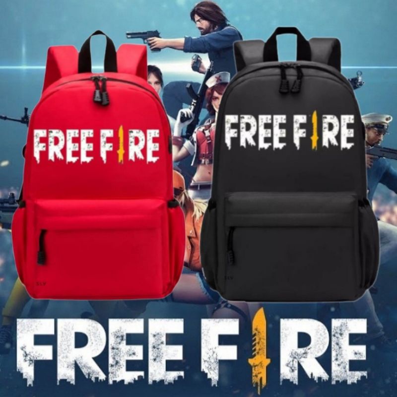 TAS RANSEL ANAK LAKI-LAKI KARAKTER FREE FIRE - TAS ANAK