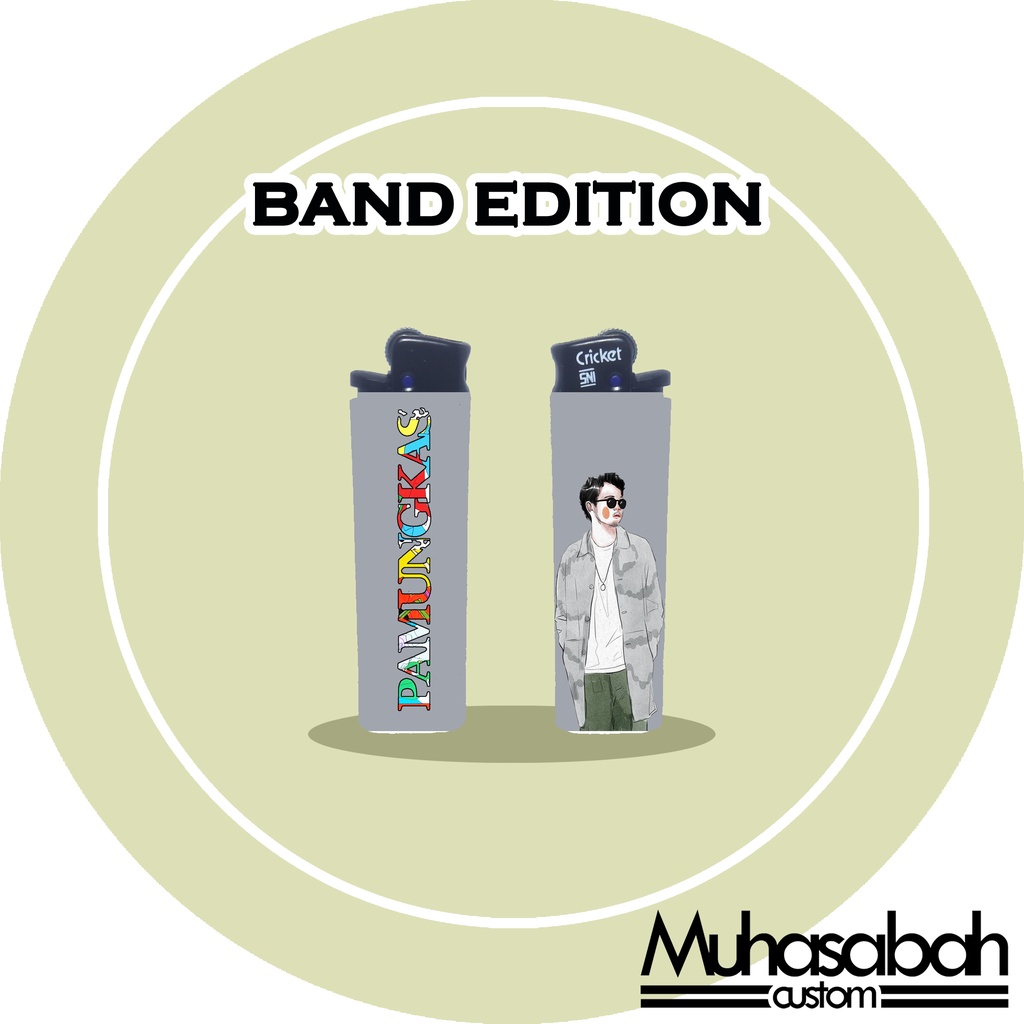 Edisi Band Indo Korek Api Cricket Custom Gambar Unik Murah